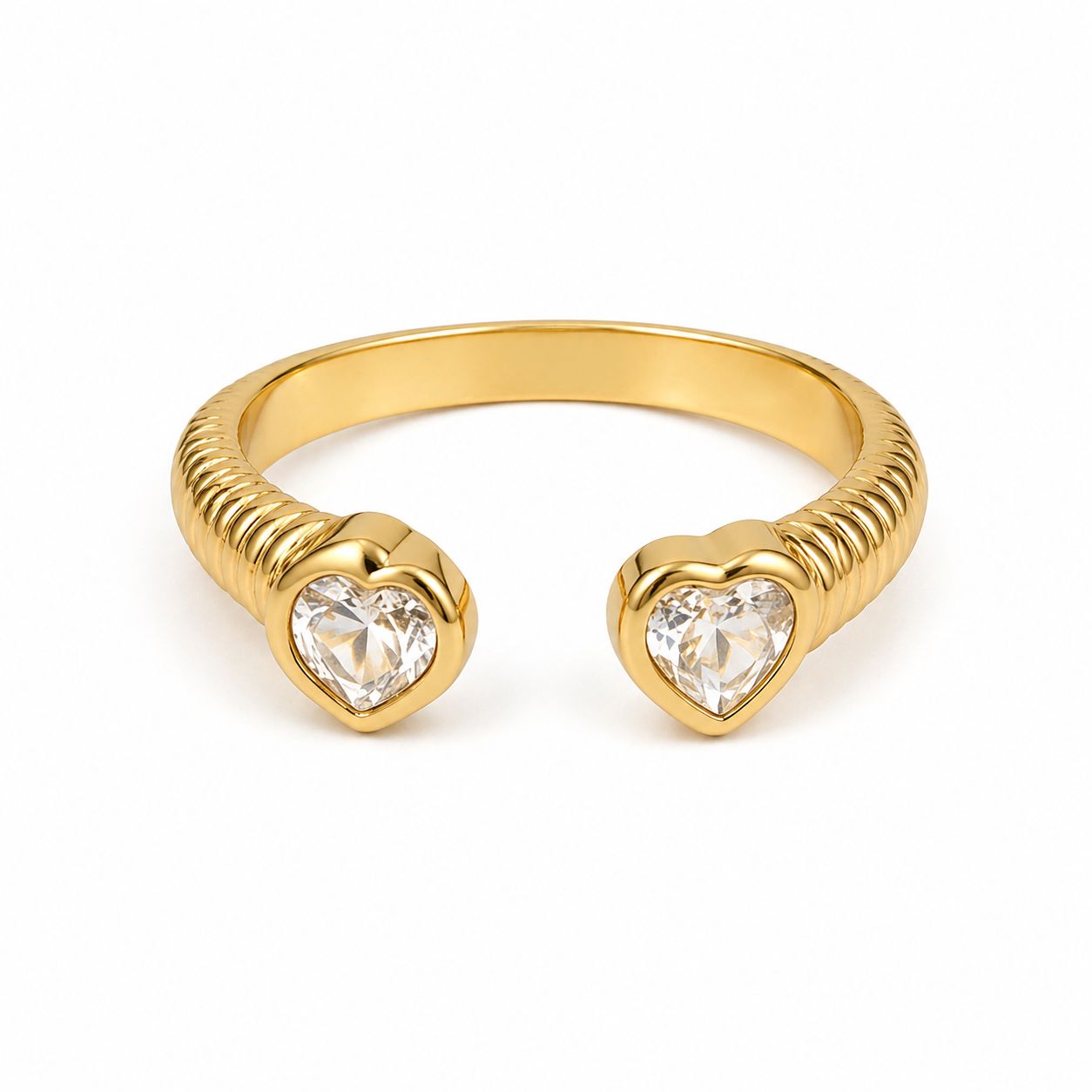 Heart Open Ring