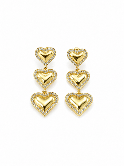 Triple Heart Elegance