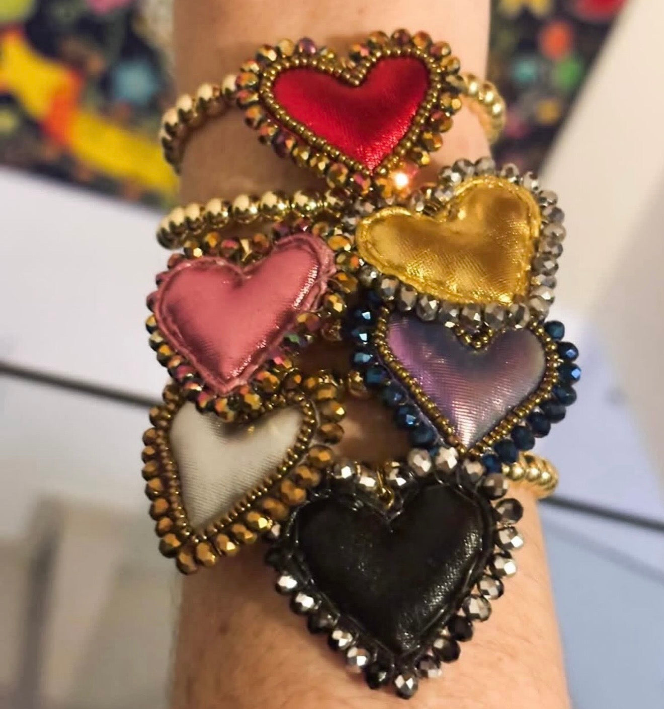 Golden Adjustable Heart