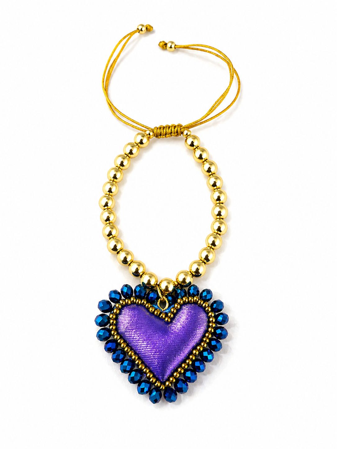 Golden Adjustable Heart