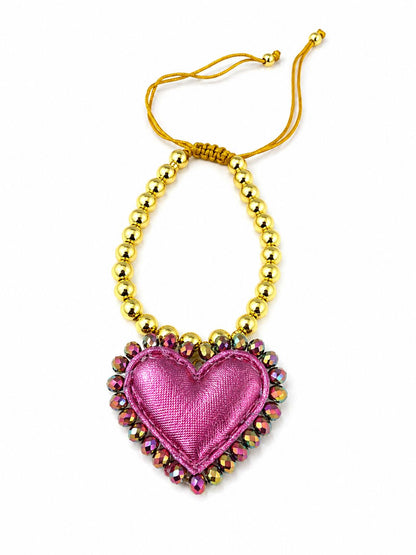 Golden Adjustable Heart