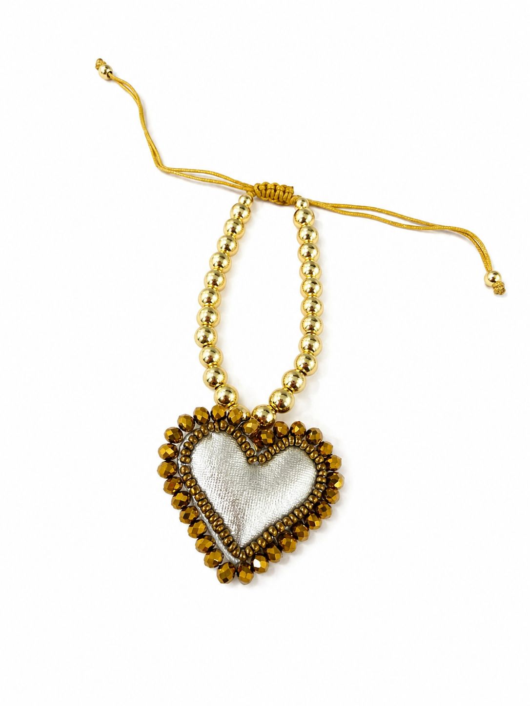 Golden Adjustable Heart