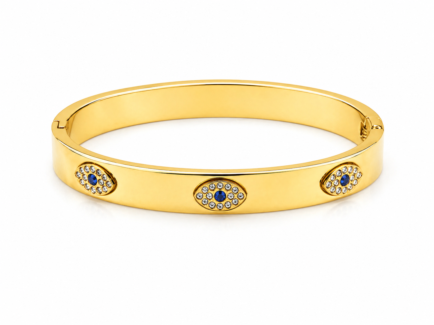 Classic Evil Eye Bangle Bracelet