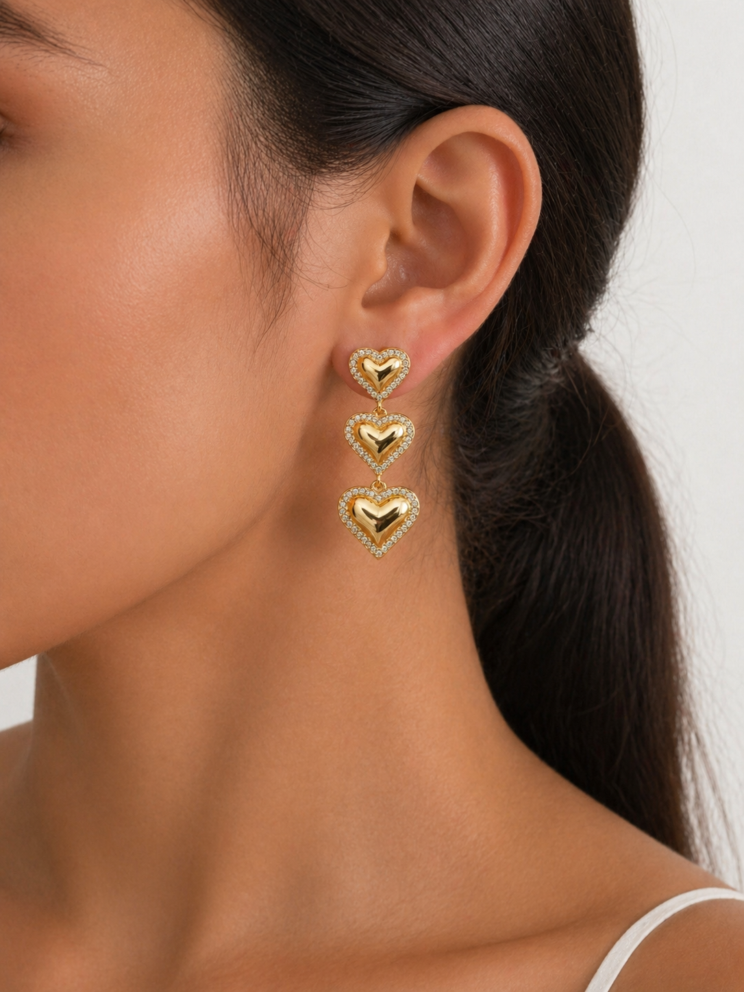 Triple Heart Elegance