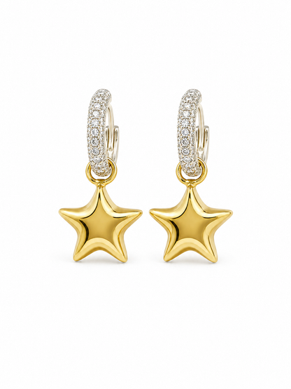 Star Mini Hoops